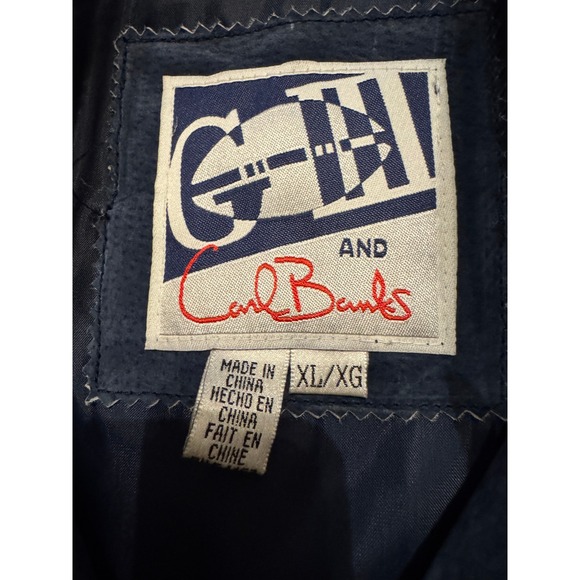 Dallas Cowboys Jacket Mens Varsity Style Full Snap Suede Gray Sleeves |S1 - Picture 5 of 7